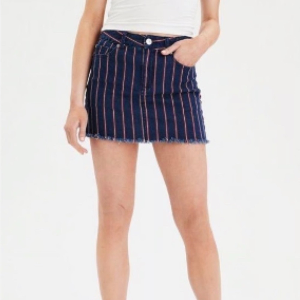 American Eagle Outfitters denim Mini Skirt